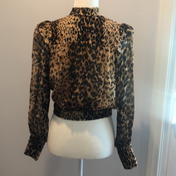 Free People Cheetah print blouse - Free People Cheetah print blouse - brand new - Picture 2 of 6